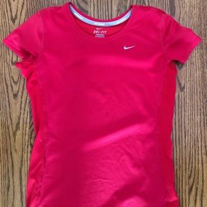 Nike red tee